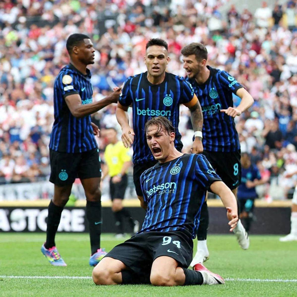 包含皇马逆转击败国米，波切蒂诺兴奋不已的词条